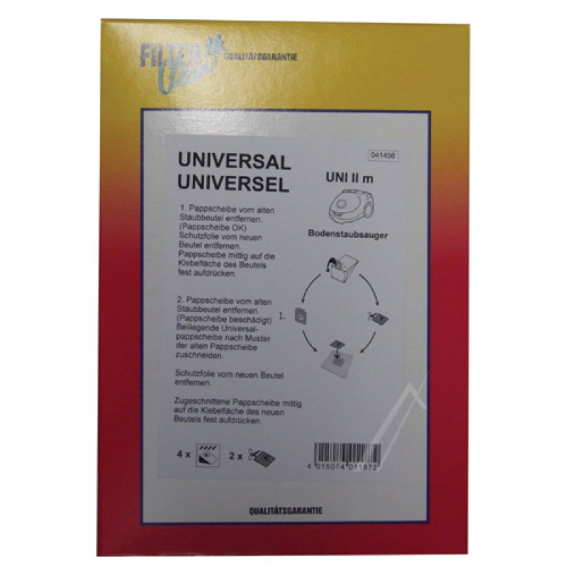 Vacuum cleaner bag for vacuum cleaner of Bauknecht and more - Filterclean FL0825-K