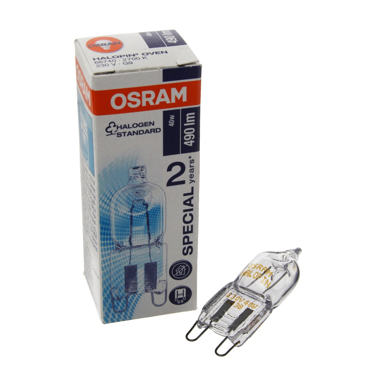 Smeg 824610747 G9 halogen bulb 230V
