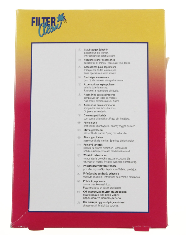 Vacuum cleaner bag for vacuum cleaner of Rowenta and more - Filterclean 000092-K