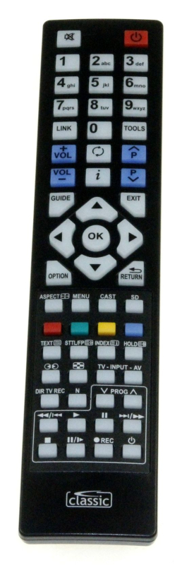 Classic replacement remote control for television of JVC - Classic IRC87008