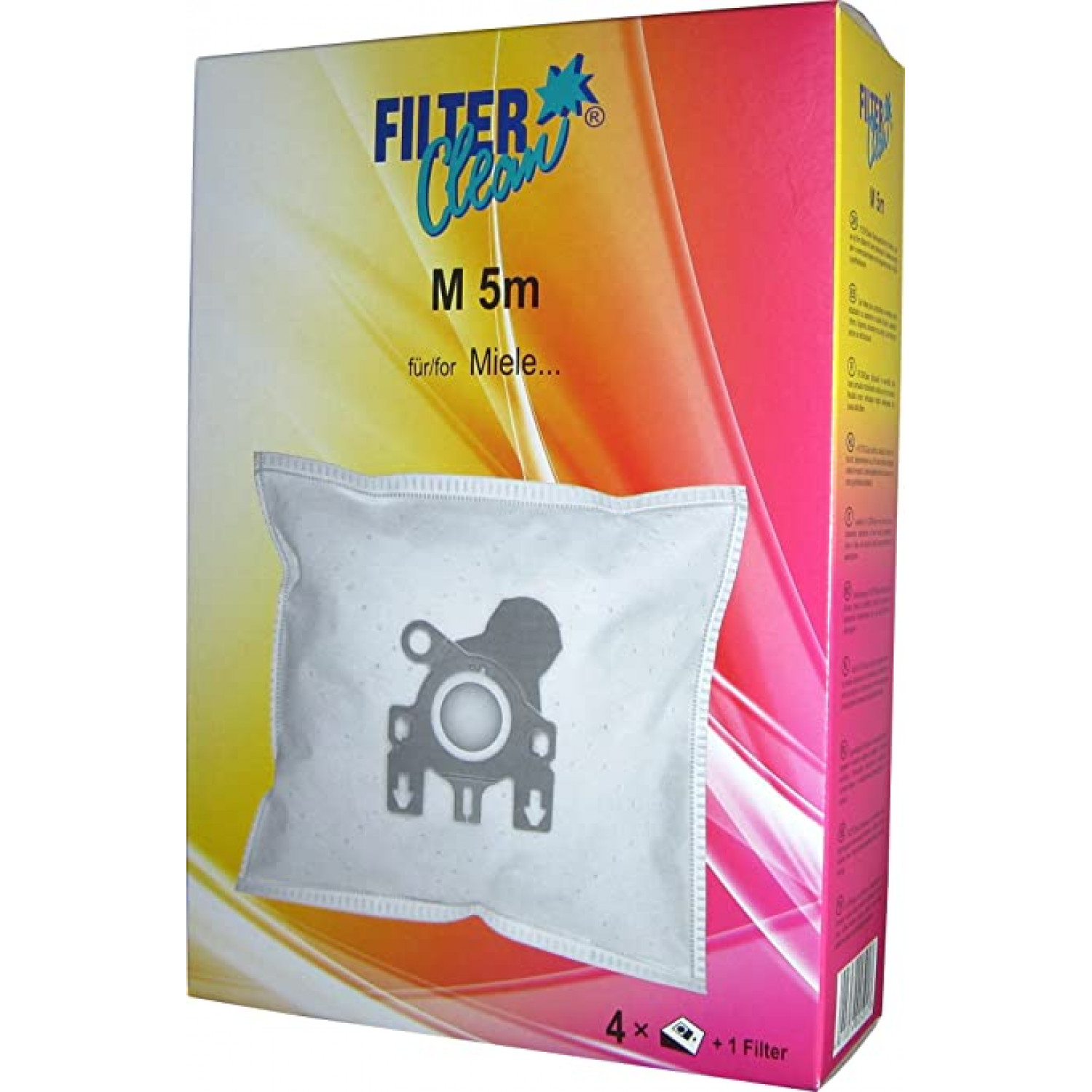 Vacuum cleaner bag for vacuum cleaner of Daewoo - Filterclean FL0014-K