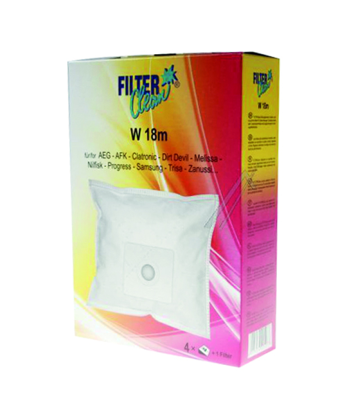 Vacuum cleaner bag for vacuum cleaner of AEG, Electrolux, Samsung and more - Filterclean FL0041-K