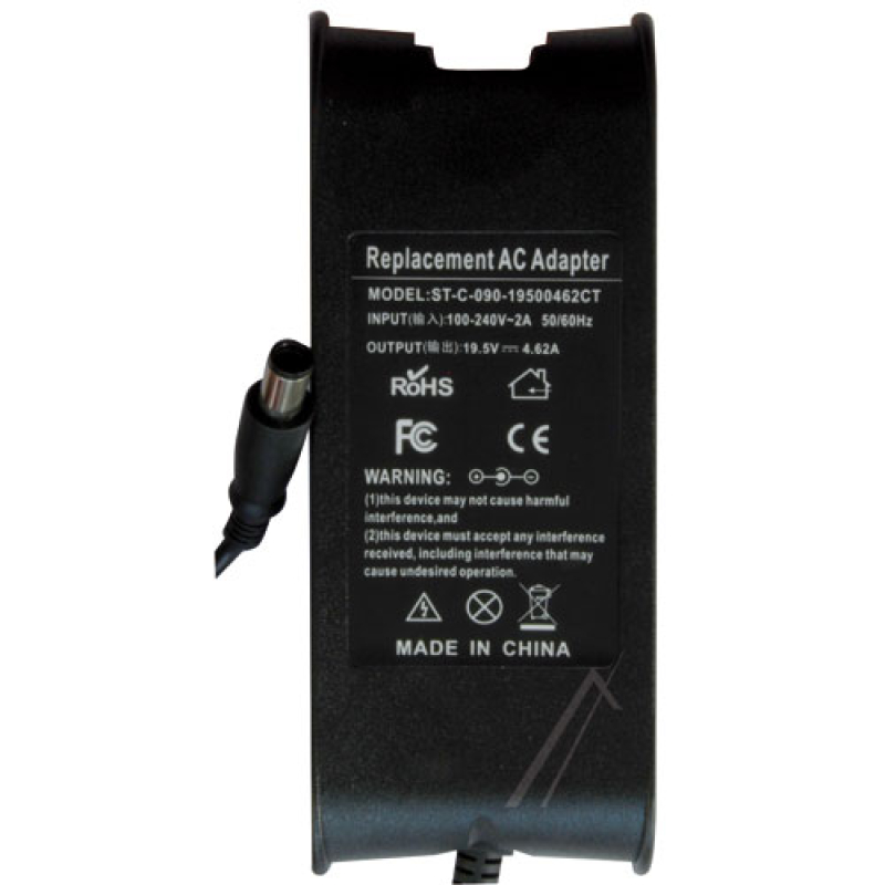 Mains adapter for laptop of Compaq, Dell, HP and more - Classic PSE50066 EU