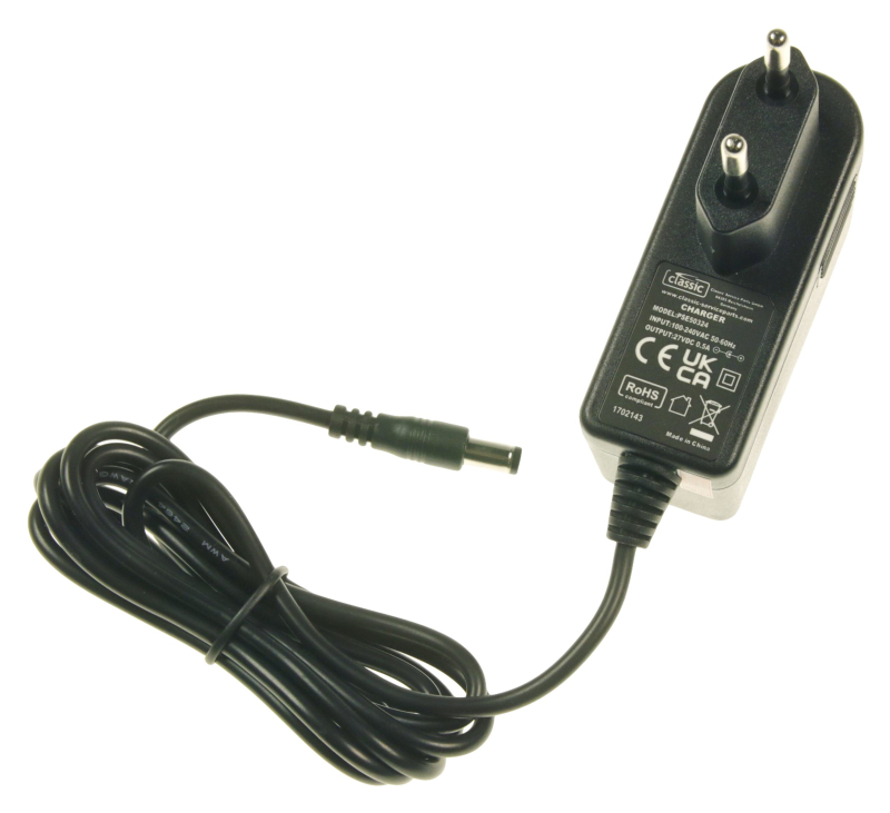 Mains adapter for vacuum cleaner of Severin - Classic PSE50324 EU