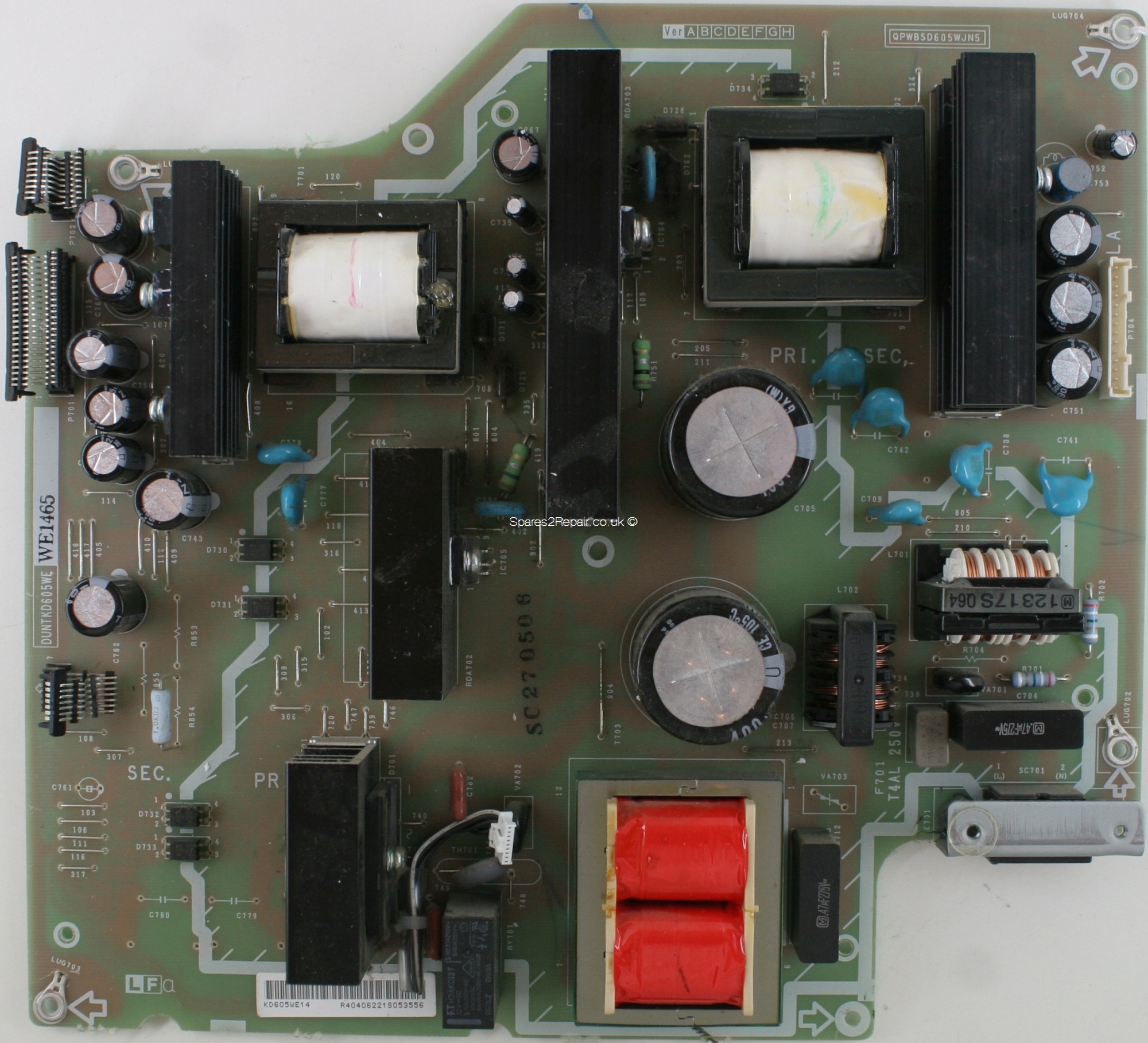 Sharp QPWBSD605WJN5 PSU
