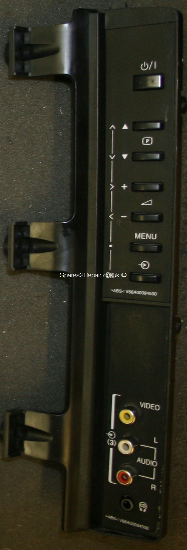 37A3030D Side AV and Buttons - V28A00033801 - PE0287A-1