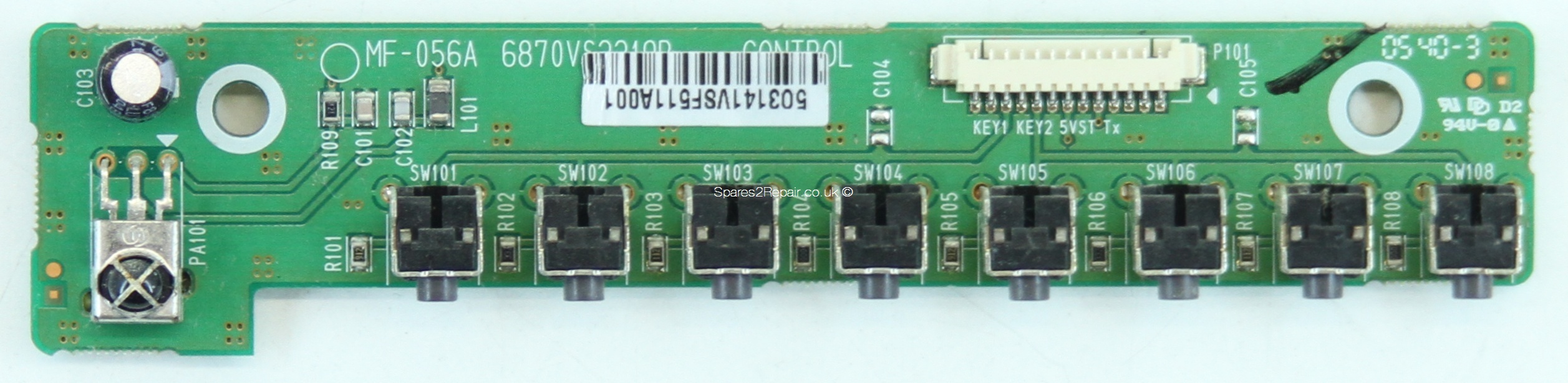LG 6870VS2219B Buttons