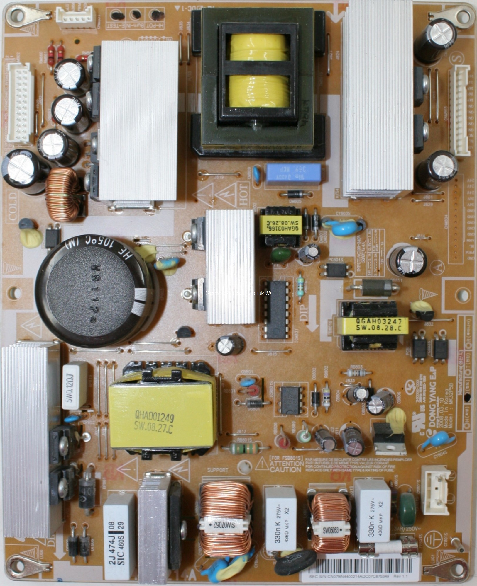 Samsung BN44-00214A PSU