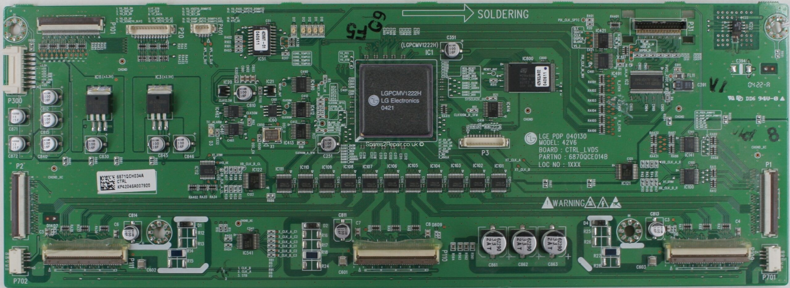 Hitachi 6870QCE014B LVDS