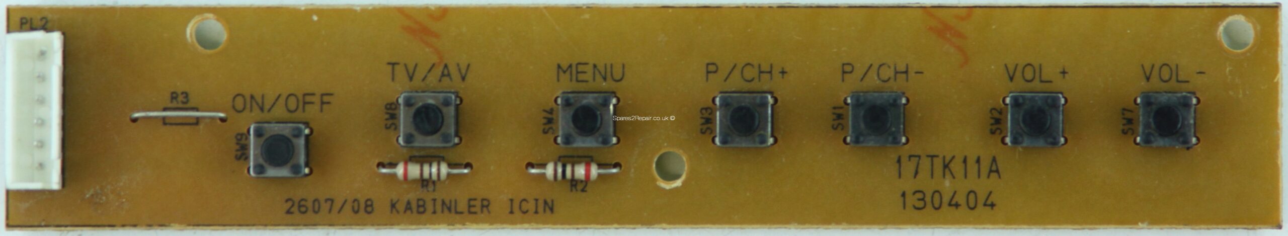Goodmans 17TK11A Buttons