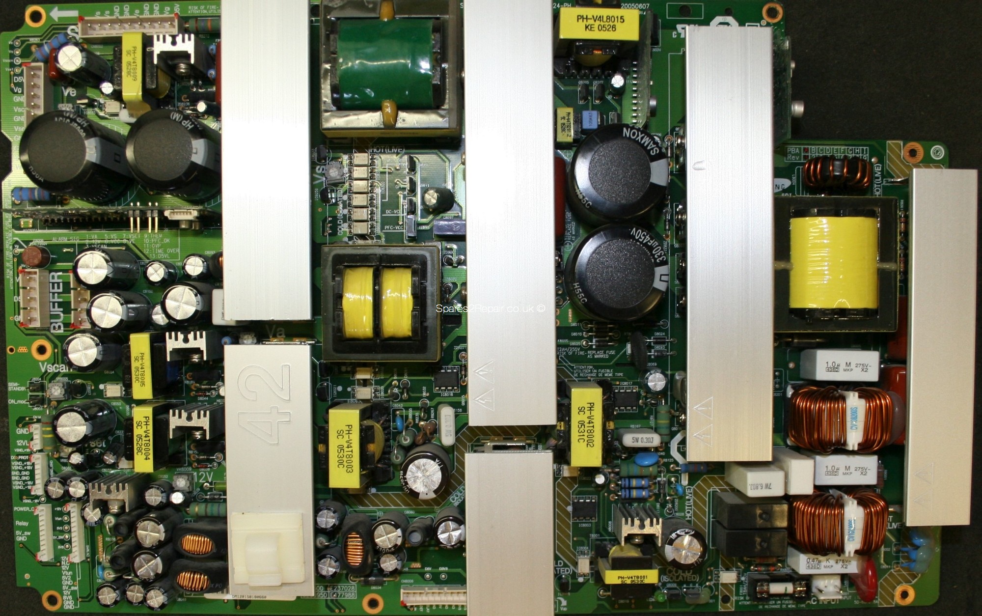 Philips Plasma - PSU - LJ44-00101B - PS-424-PH Rev0.65