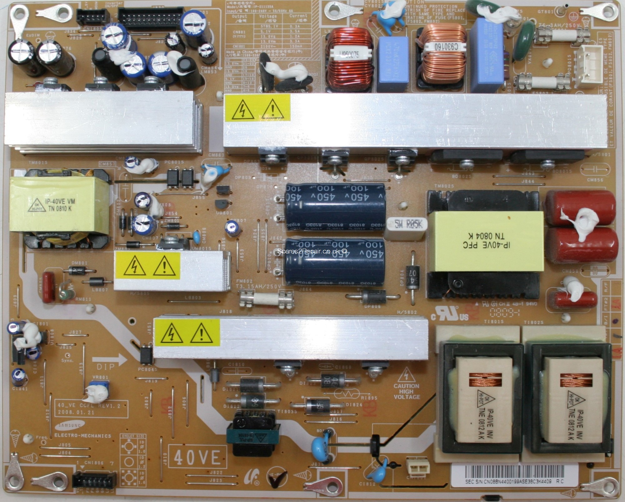 Samsung BN44-00199A PSU
