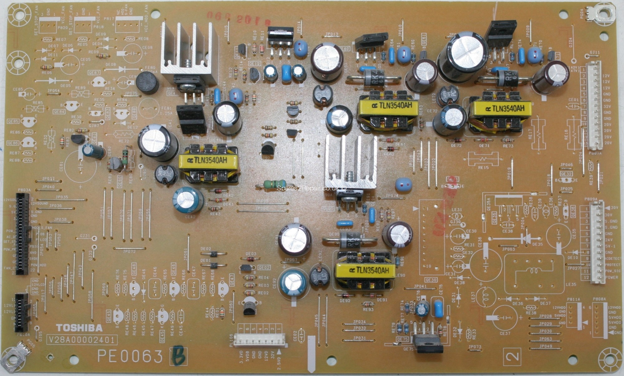 Toshiba V28A00002401 Sub PSU