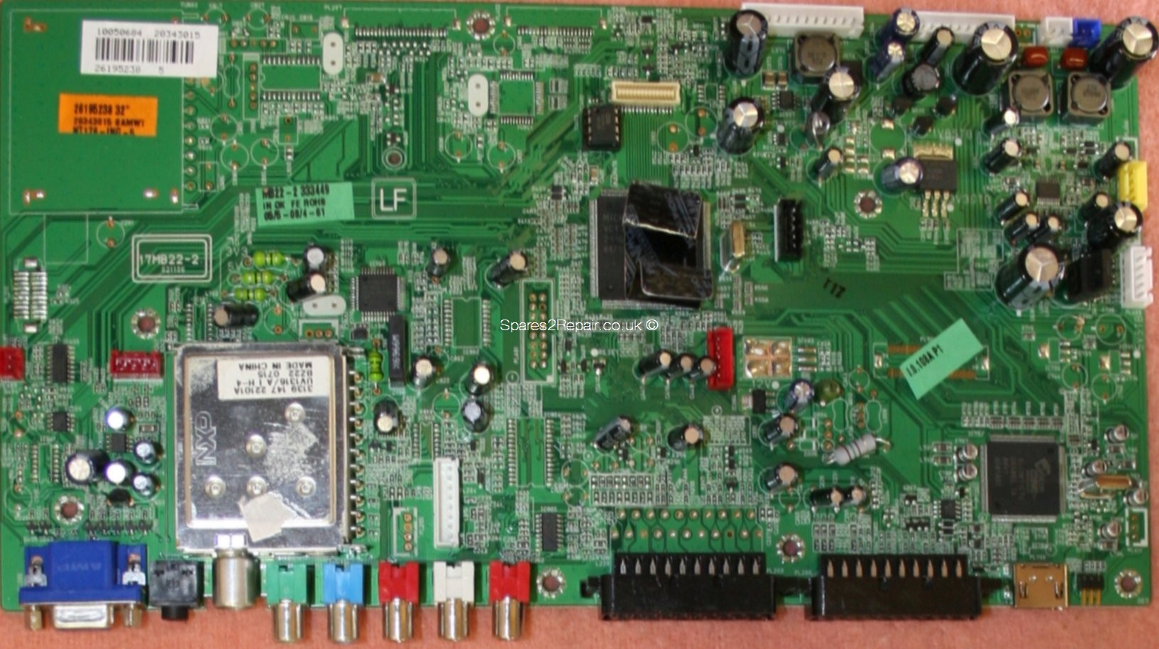 Waltham TV3202HDV - Main AV- 17MB22-2 - 021106