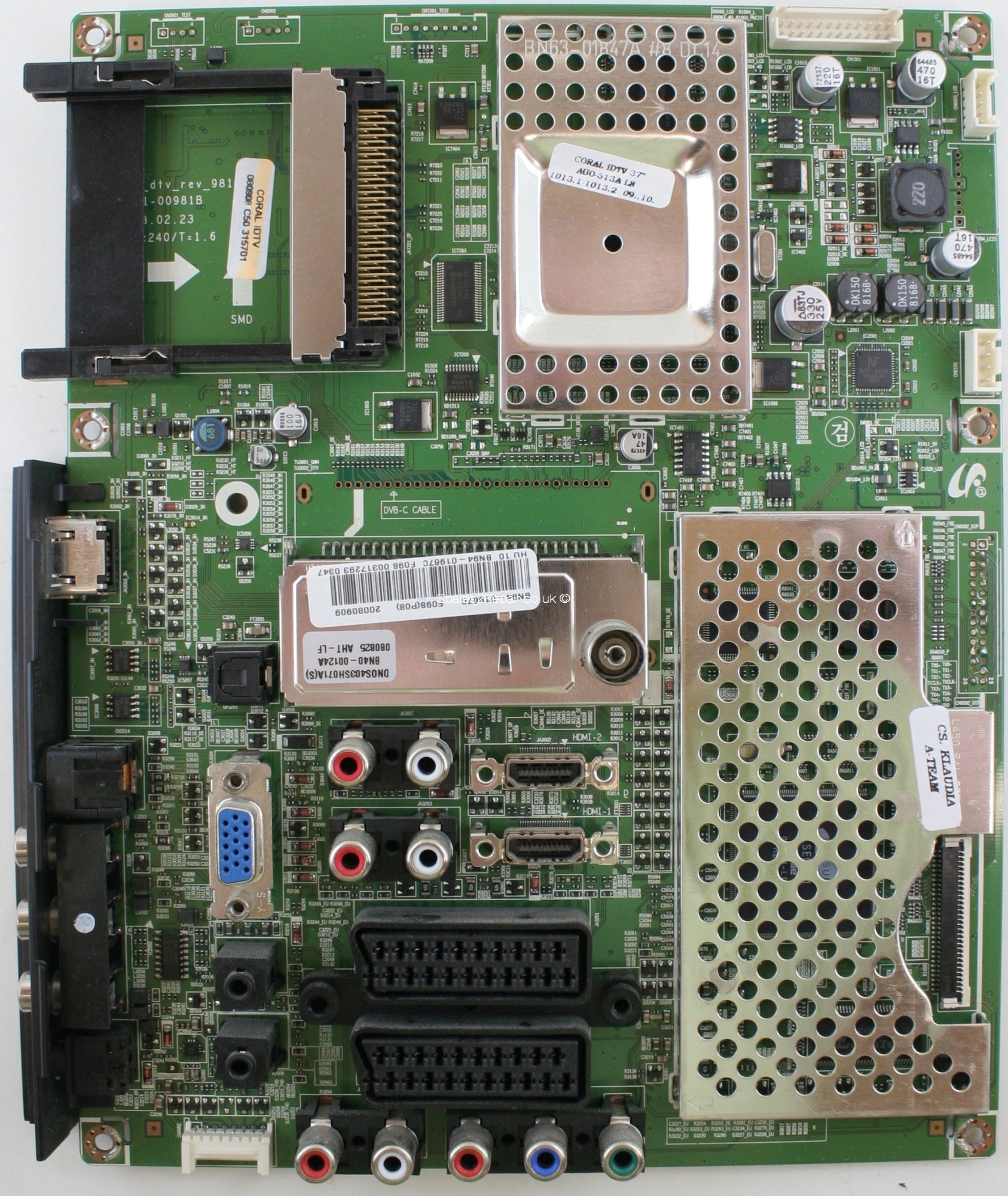 Samsung BN41-00981B Main AV