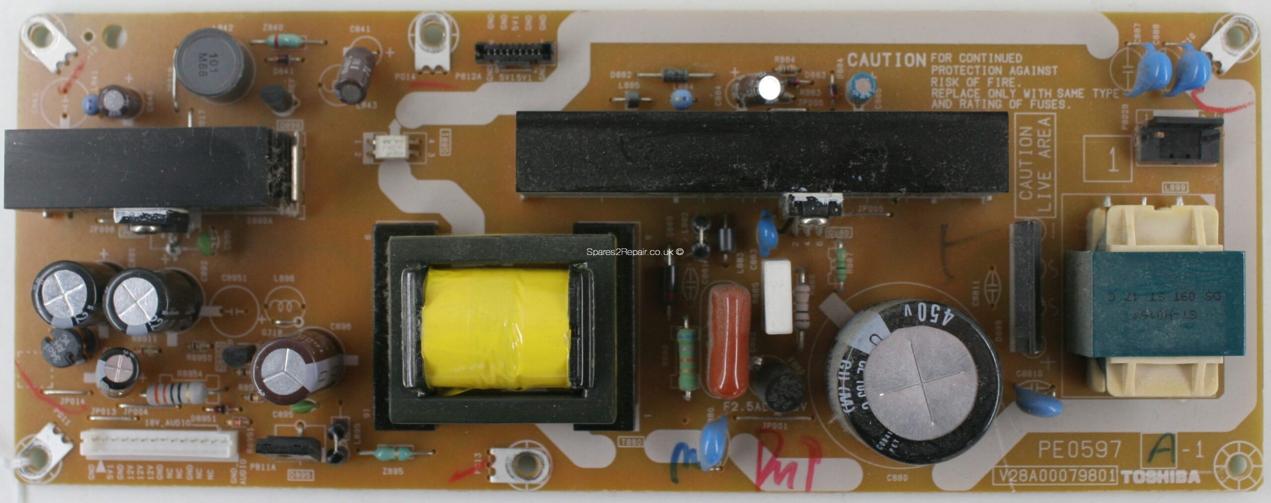 Toshiba PE0597 A-1 Sub PSU