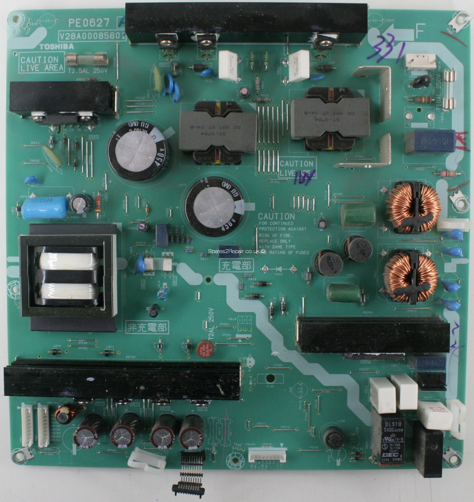 Toshiba PE0627 PSU
