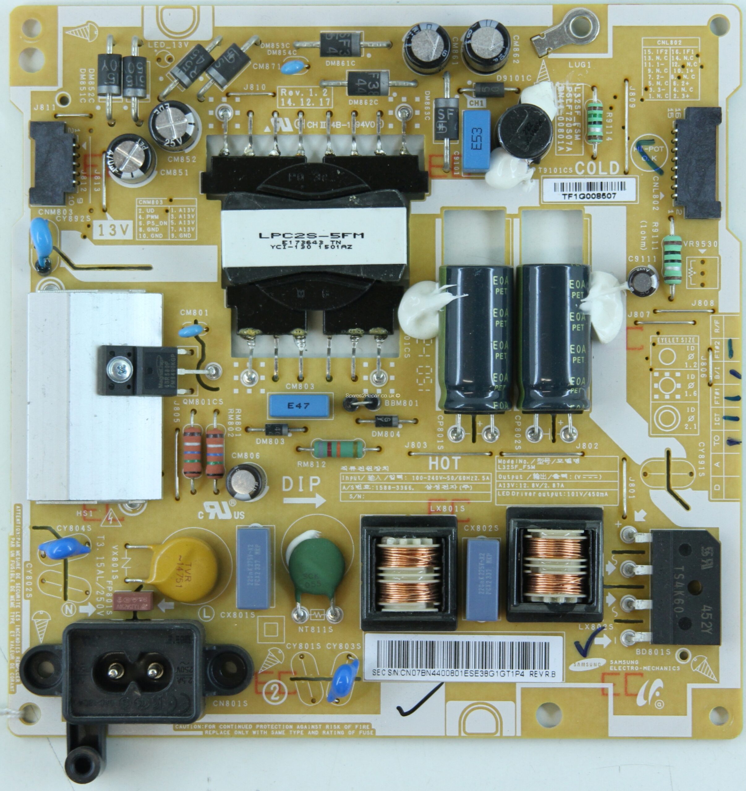 Samsung BN44-00801E PSU