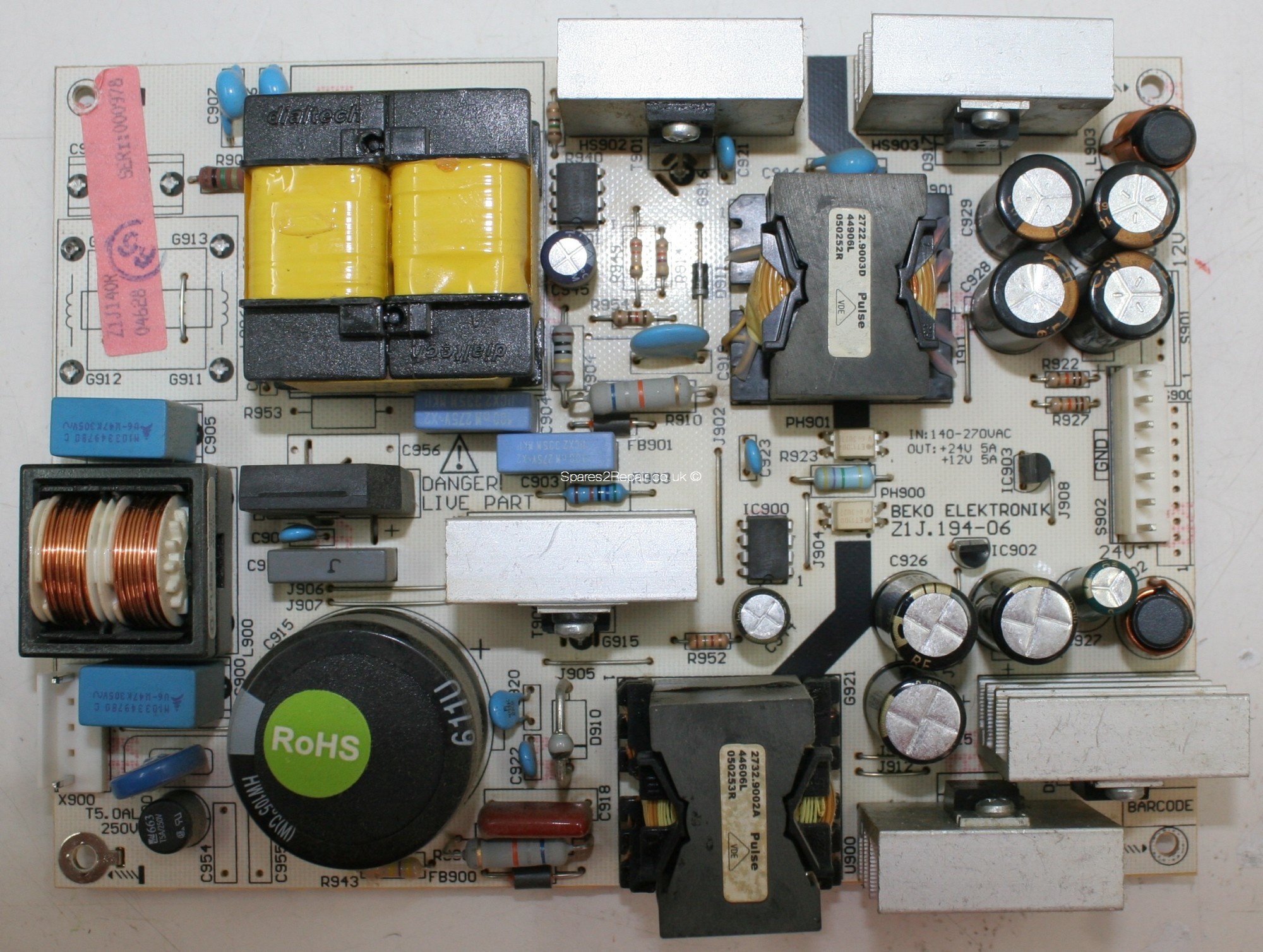 Beko Z1J.194-06 PSU
