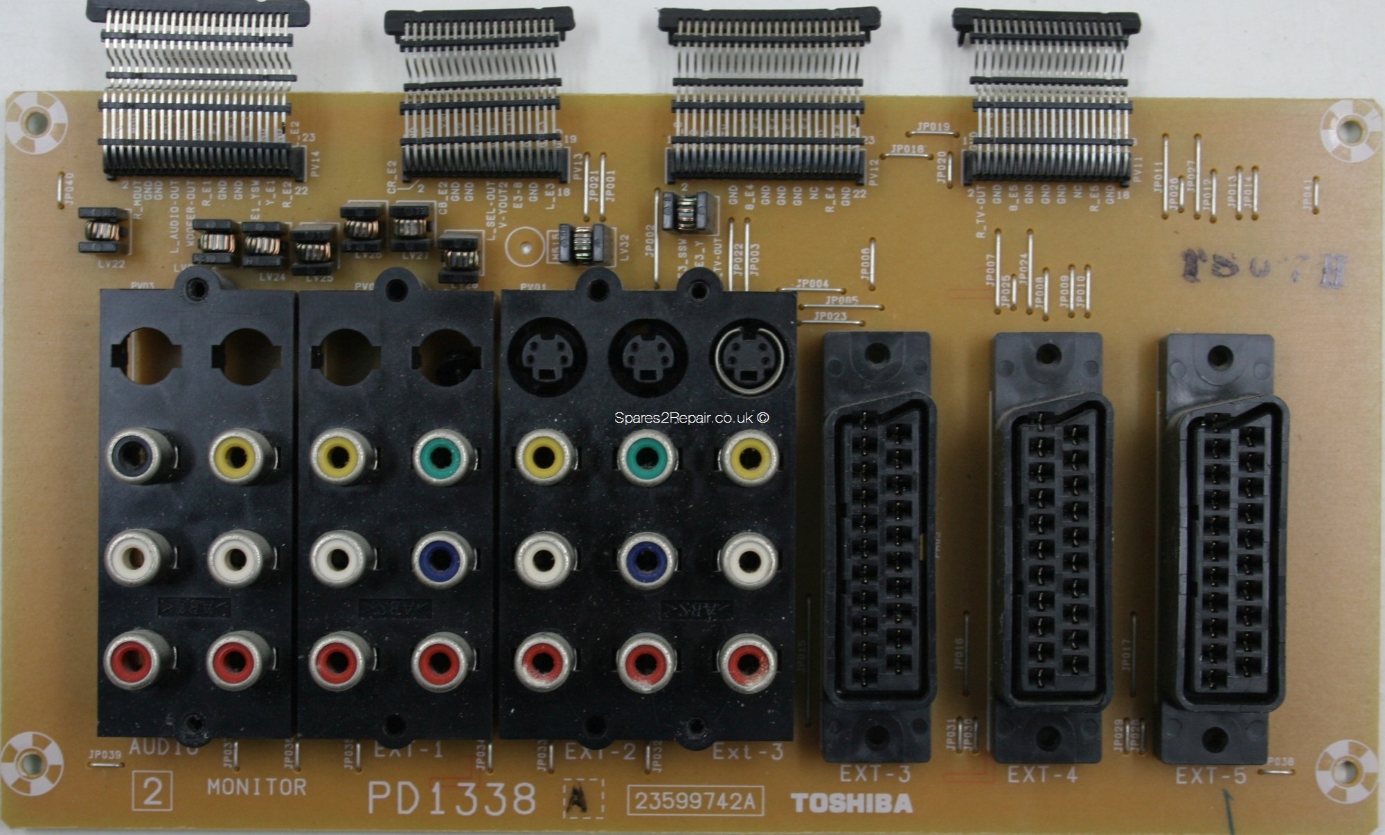Toshiba PD1338 Inputs