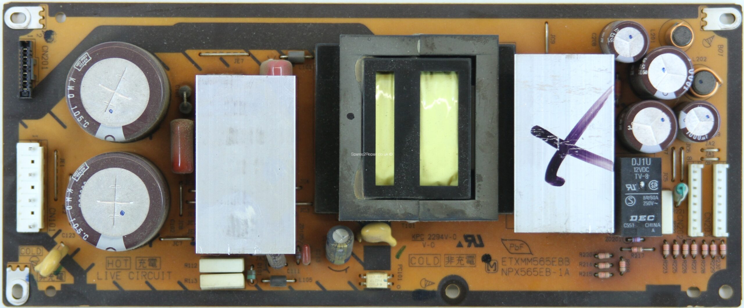 Panasonic ETXMM565EBB Sub PSU