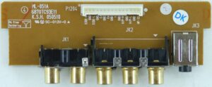 LG 6870TC93E11 Side AV
