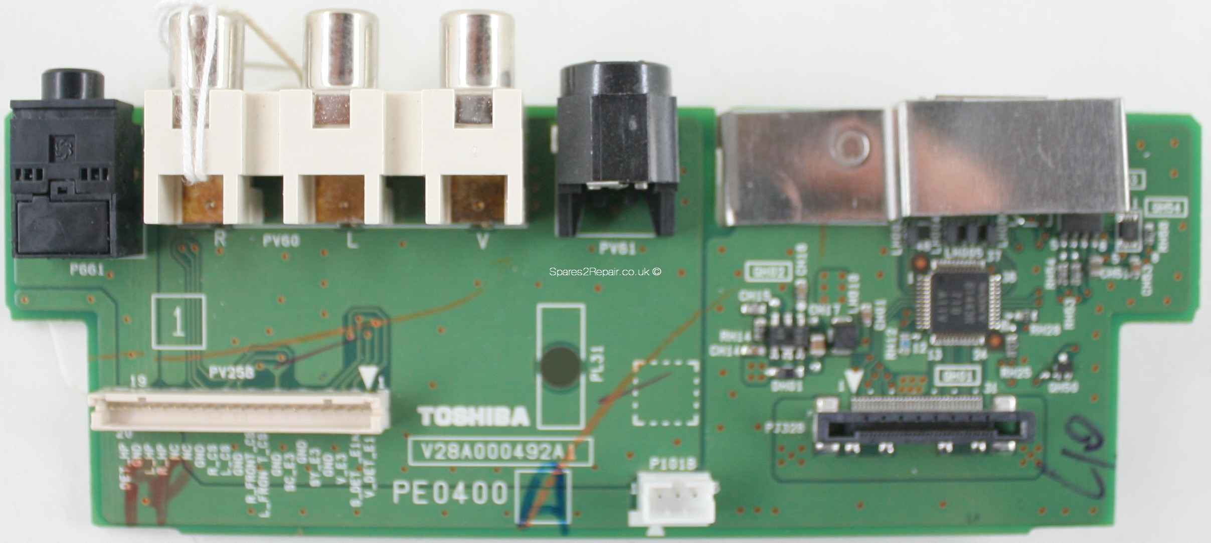 Toshiba V28A000492A1 Side AV