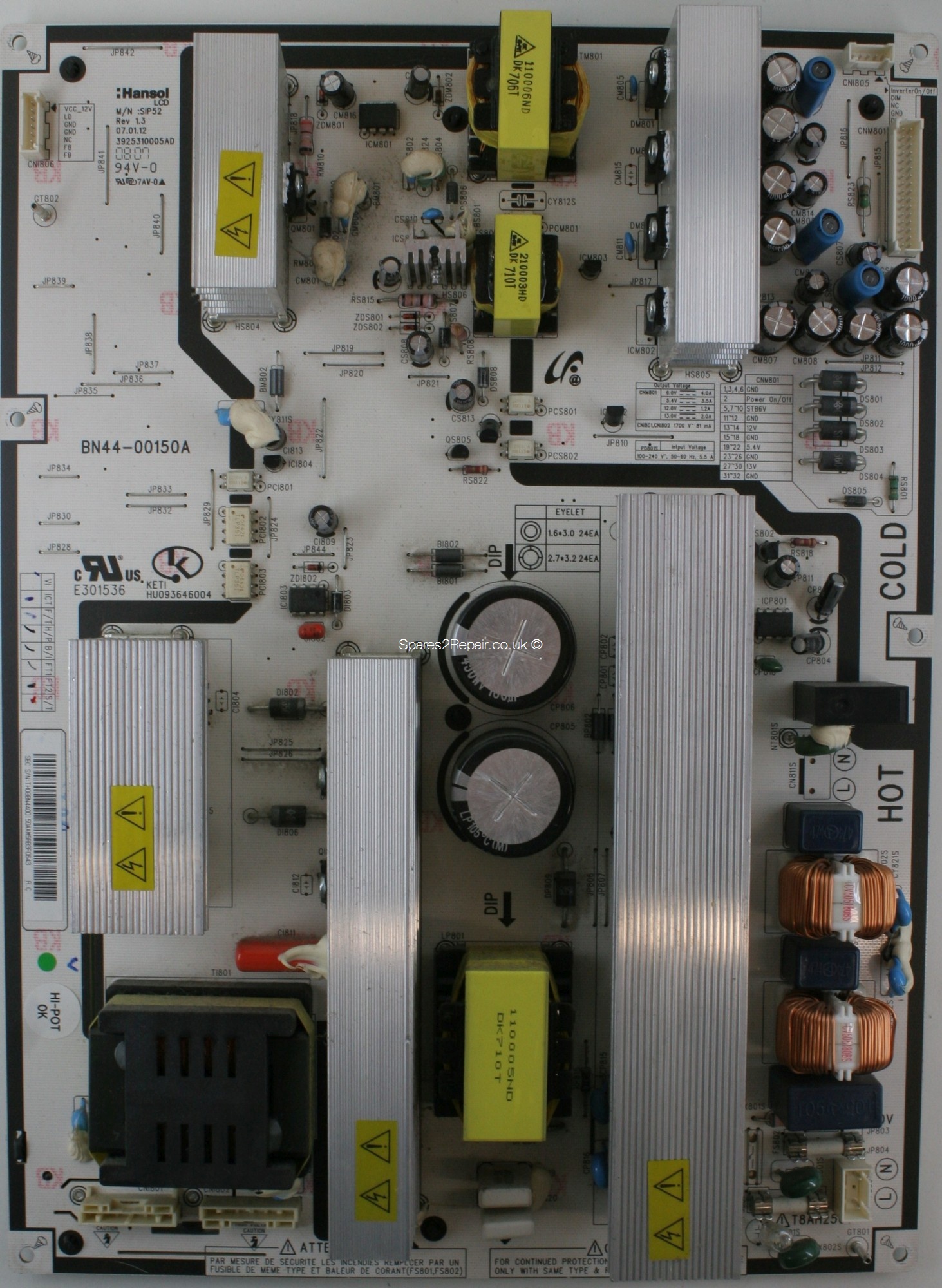 Samsung BN44-00150A PSU