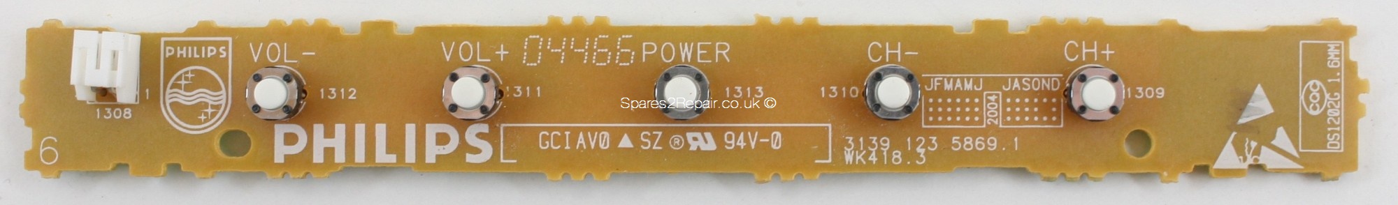 Philips 3139 188 81861 Buttons