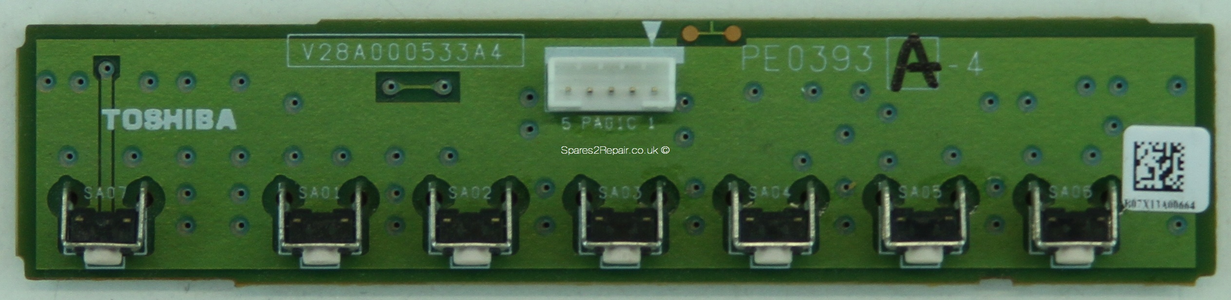 Toshiba PE0393 Buttons