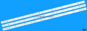 Universal LED Backlight Array Blaupunkt E-motion 32/147i LVW320SSDX E2 LVW320LGDX E3 V2 HL-0320A28-0901S- 02 A5 3pcs