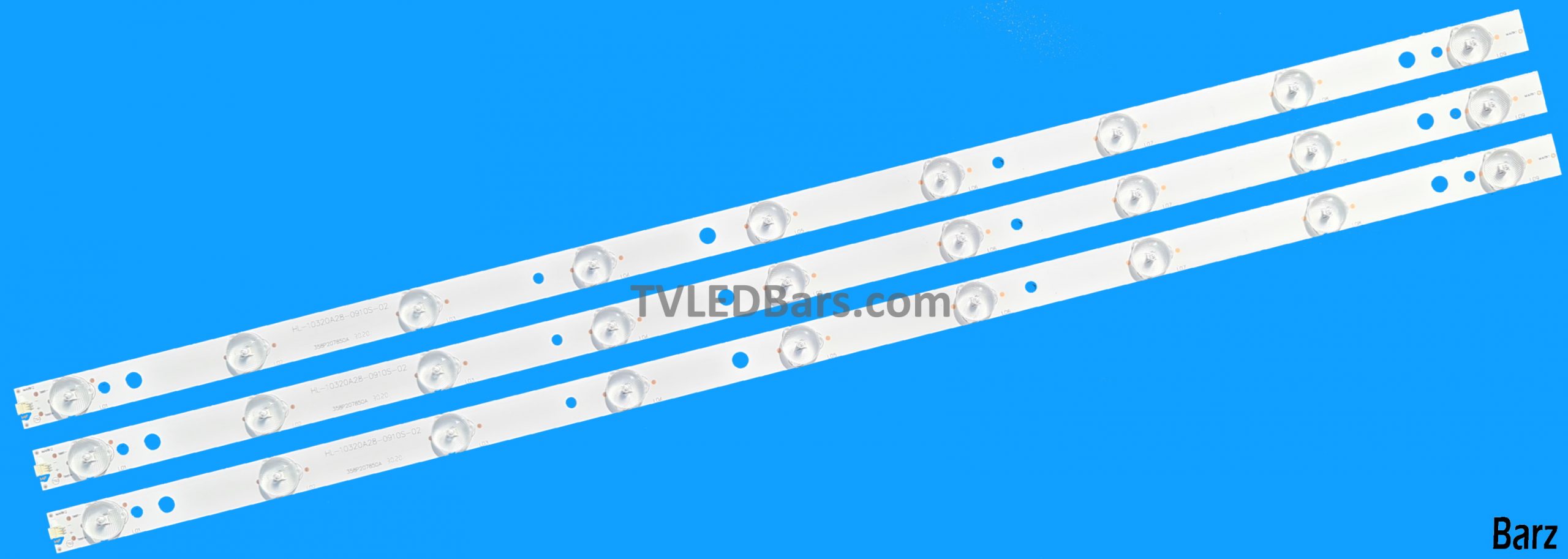 Universal LED Backlight Array Blaupunkt E-motion 32/147i LVW320SSDX E2 LVW320LGDX E3 V2 HL-0320A28-0901S- 02 A5 3pcs