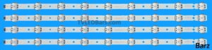 Barz LED Backlight Array LG AGF30214701 NC650DQG-AAGX1 AAGX3 ABGX4 65" SSC_65UK63 SVL650A95 4pcs