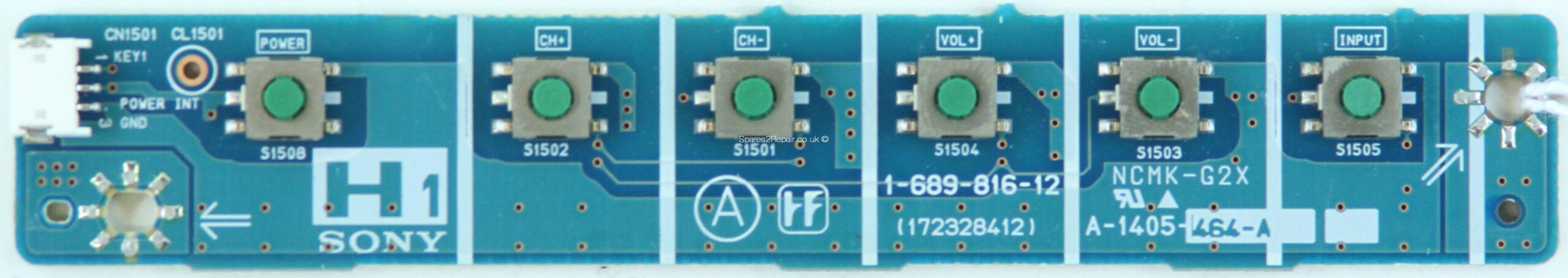 Sony 1-689-816-12 Buttons