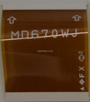LC37GD8E Data Ribbon from LCD Controller to LCD